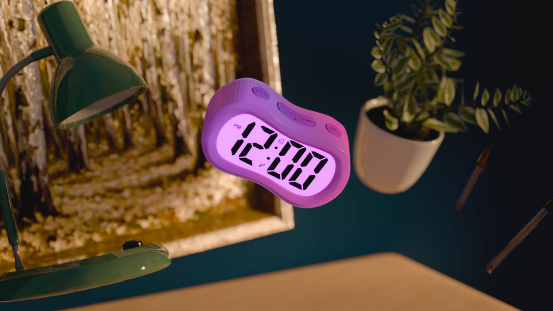 Floating product shot